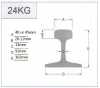Крепежная пластина для рельса Messer 24 кг - st-e.info - Калининград