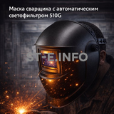 Маска сварщика хамелеон 510G - st-e.info - Калининград