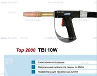 Горелка для полуавтоматической сварки TBiP 10W-black-RWZ (Pistol handle/straight), длина 5 м. - st-e.info - Калининград