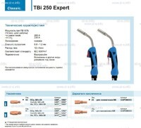 Горелка для полуавтоматической сварки TBi 250 Expert, длина 5 m. - st-e.info - Калининград