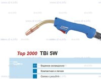 Горелка для полуавтоматической сварки TBi 5W-blue-ESW, длина 5 метров - st-e.info - Калининград
