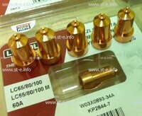 Сопло контактное для плазмотрона LC65/80/100 строжка арт. W03X0893-39A - st-e.info - Калининград