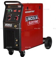 Полуавтомат Lincoln Electric Powertec 205C для сварки - st-e.info - Калининград