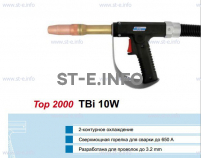 Горелка для полуавтоматической сварки TBiP 10W-black-RWZ (Pistol handle/straight), длина 5 м. - st-e.info - Калининград