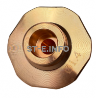 Сопло шестигранное для лазерной резки Raytools д.1,5мм арт. BD32-15-15-S - st-e.info - Калининград