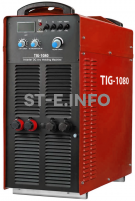 Сварочный аппарат для аргонодуговой сварки TIG-1080 - st-e.info - Калининград