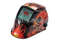 Маска сварщика хамелеон «Огненный череп» (YXE-718G PRO) - st-e.info - Калининград