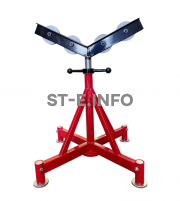 Роликовая опора для труб ST-V1 - st-e.info - Калининград