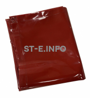 Шторка защитная 2x1.74m красная - st-e.info - Калининград