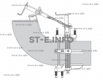 Центратор цепной однорядный Василёк СС-4TC для диаметров 254-1372 синий для нержавеющей стали - st-e.info - Калининград