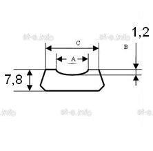 Плоские керамические подкладки С-30mm - st-e.info - Калининград