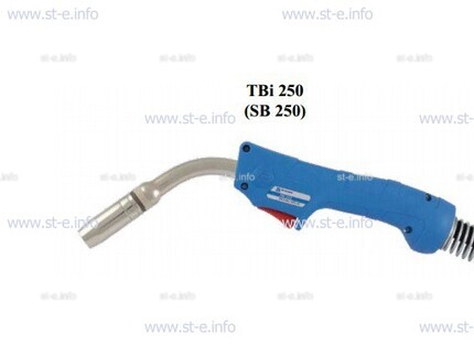 Горелка для полуавтоматической сварки TBi 250-blue-ESG, длина 4 метра - st-e.info - Калининград