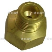 Переходник G3/4-Сп21,8 (для импортного редуктора)  - st-e.info - Калининград