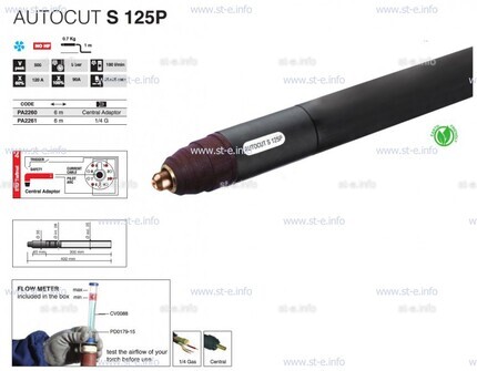 Голова плазмотрона для механизированной резки AUTOCUT S 125 P - st-e.info - Калининград