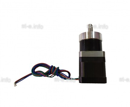 Шаговый двигатель 42HSG40-1304A с редуктором 1:10 - st-e.info - Калининград
