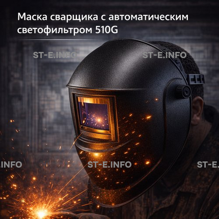 Маска сварщика хамелеон 510G - st-e.info - Калининград