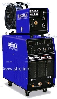 Сварочный инверторный полуавтомат Brima MIG-500 - st-e.info - Калининград