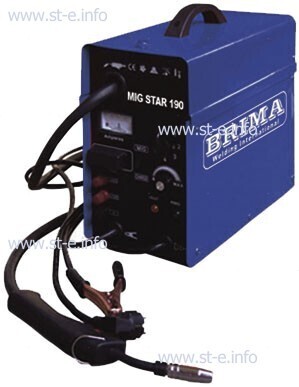 Сварочный полуавтомат инверторный одноблочный Brima MIGSTAR-190 - st-e.info - Калининград