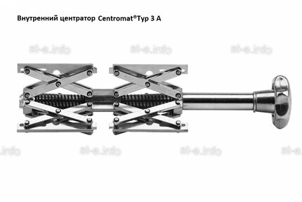 Внутренние центраторы Centromat® 3A1S, тип 3A, для труб из углеродистой стали д.54-140 mm - st-e.info - Калининград